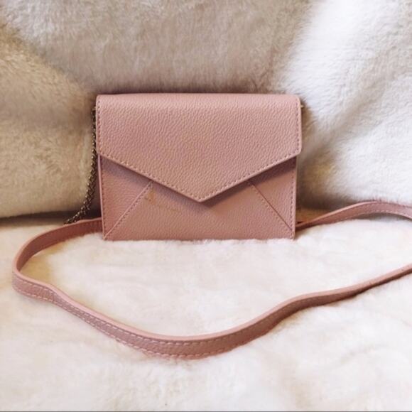 Pink Envelope Crossbody Purse - Picture 1 of 8